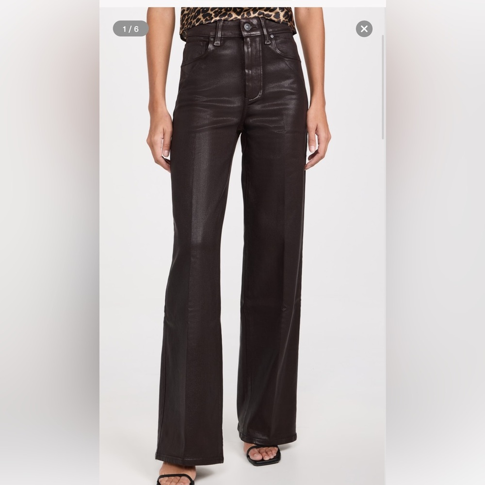 Women’s Paige Chicory Coffee Luxe Coating Jeans